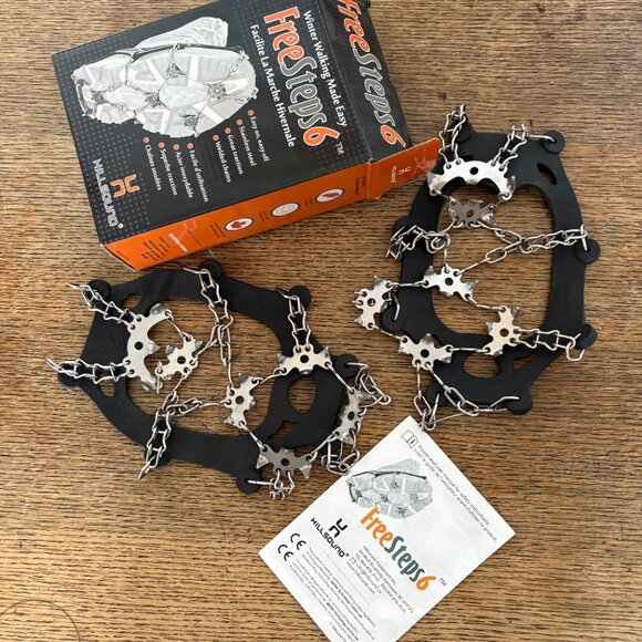 NWT Free Steps 6 Boot Snow Grips | Winter Activity Footwear | Ice and Snow Shoes - Picture 2 of 7